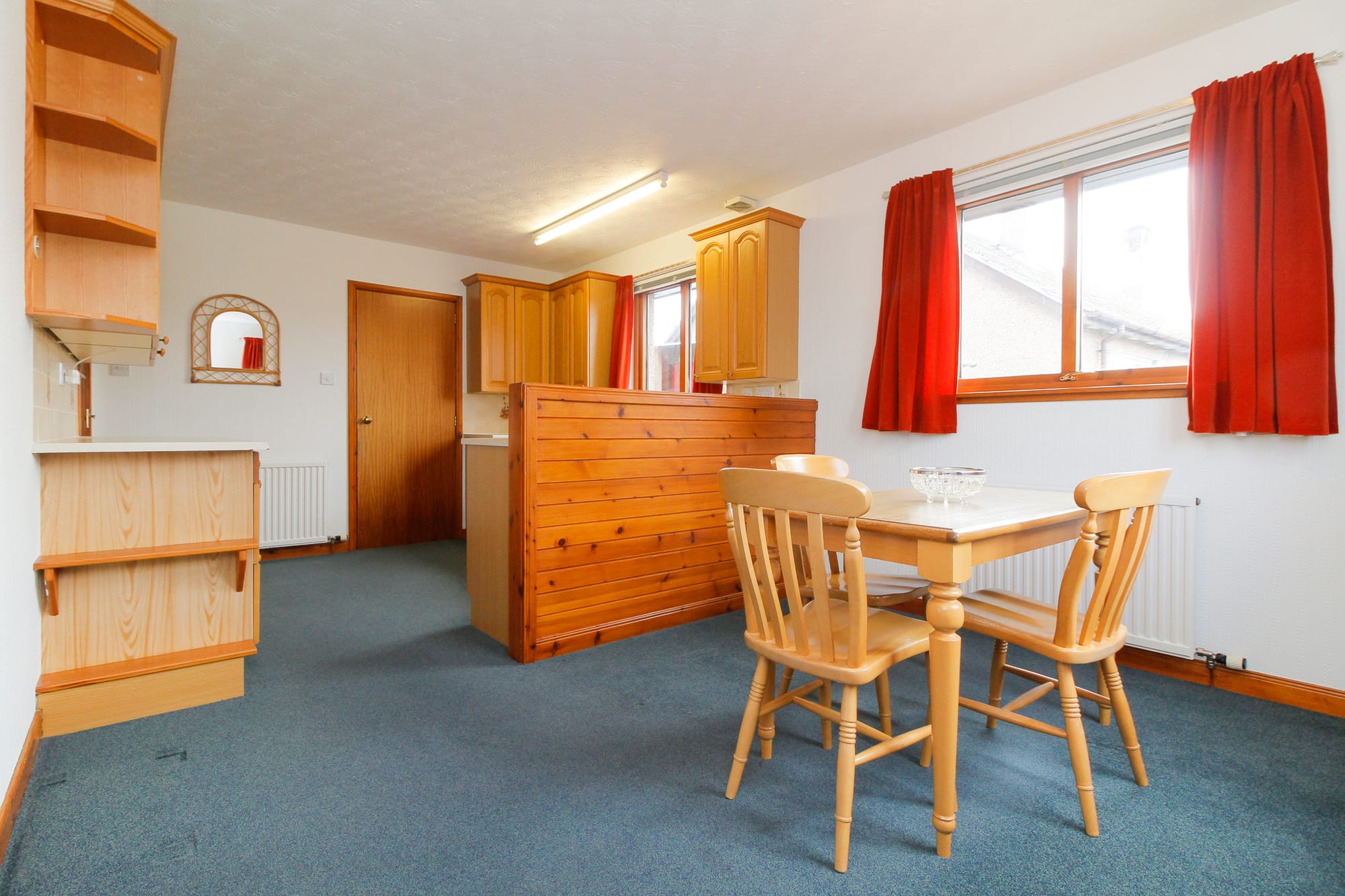Dining room, looking through to the kitchen
