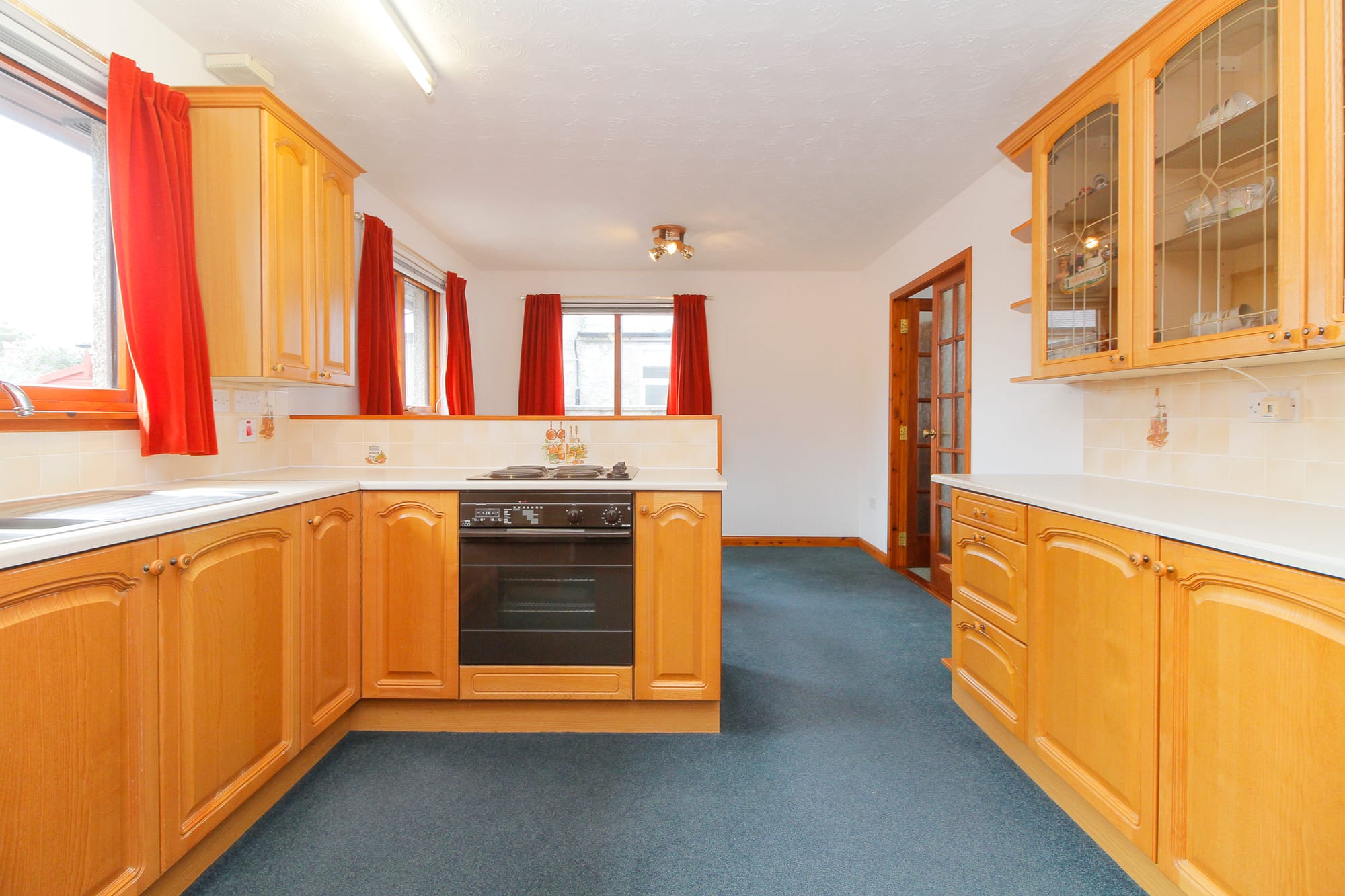 Kitchen sink and worktops