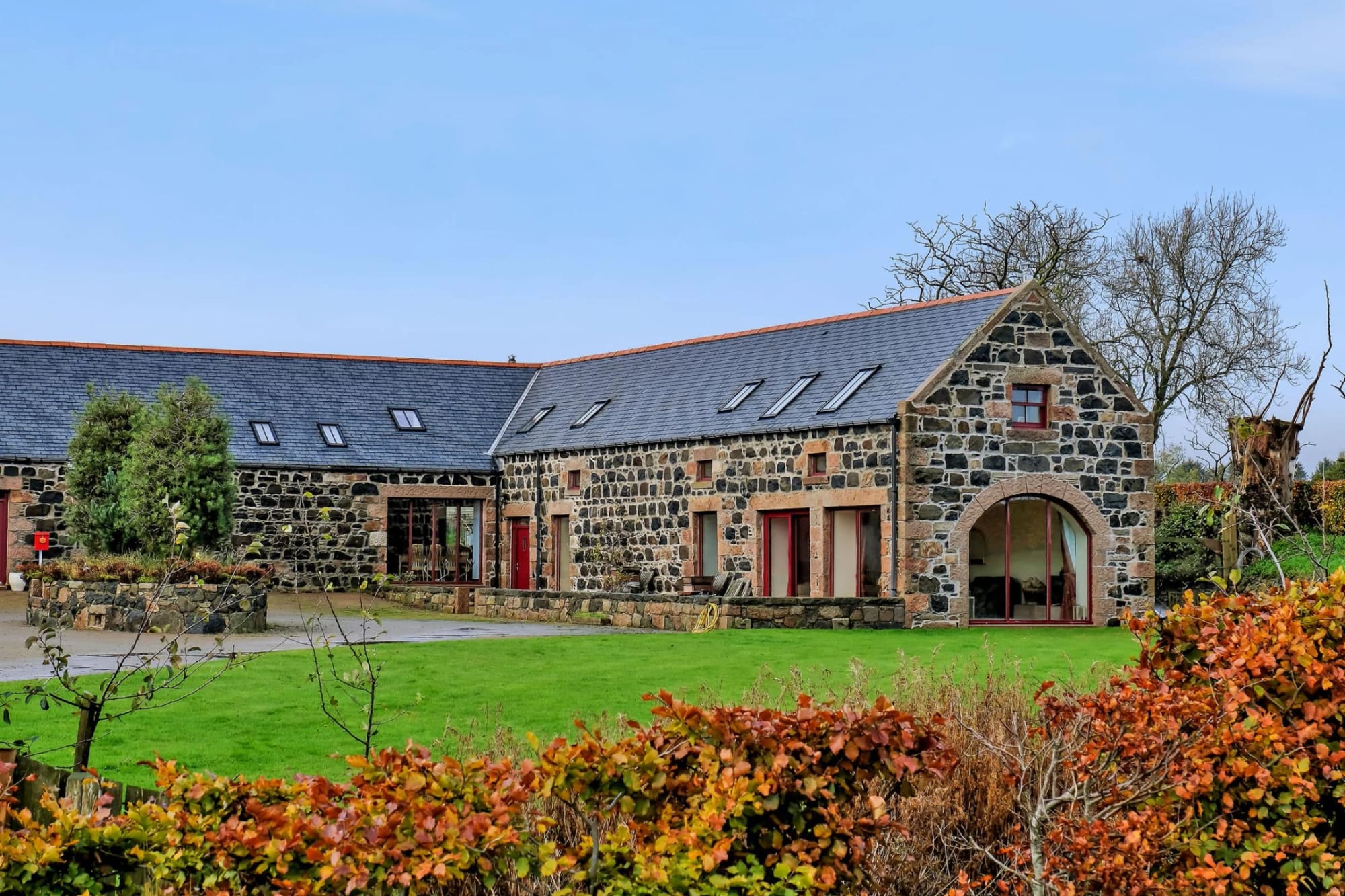 The courtyard