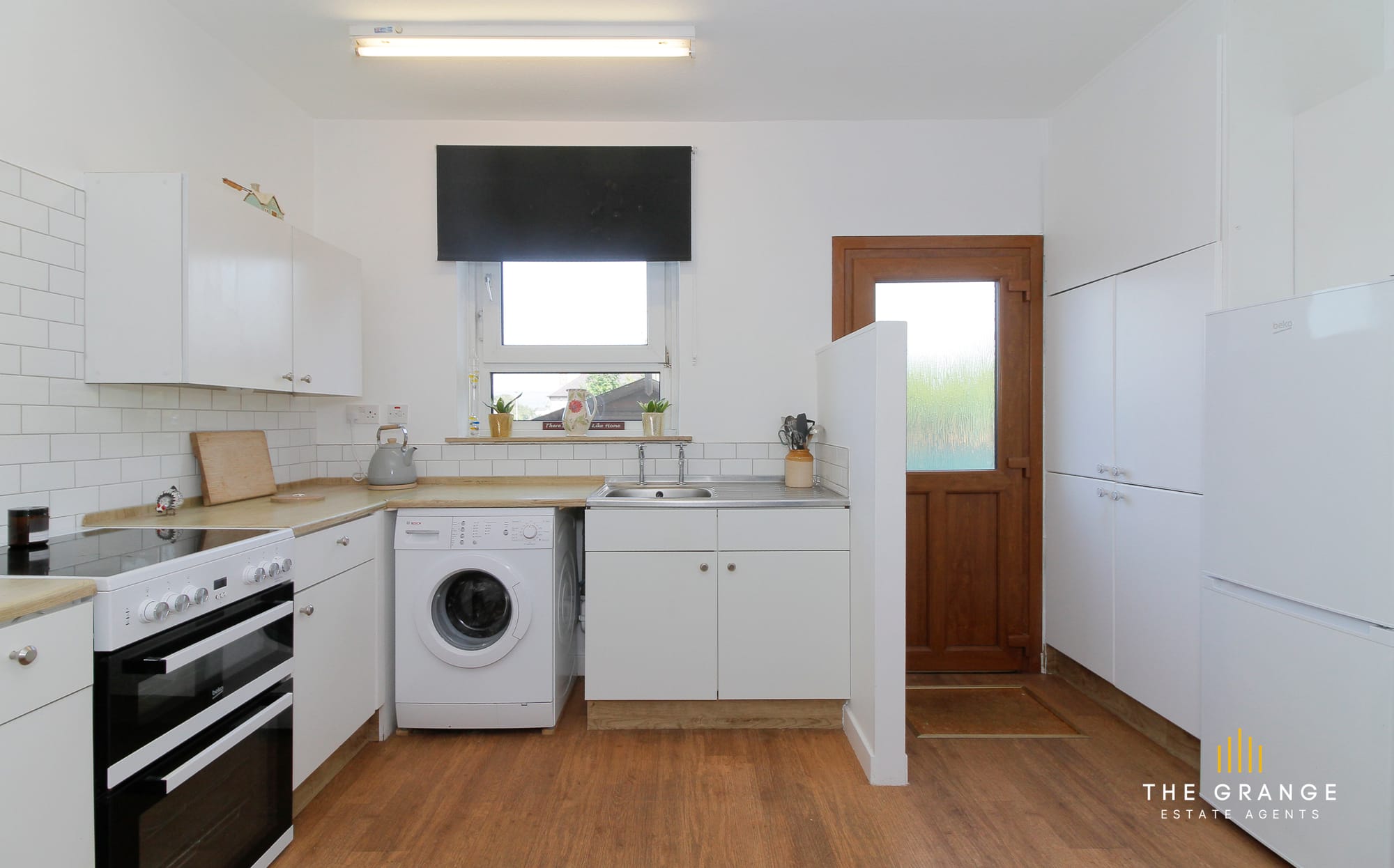 Kitchen, looking to the back door