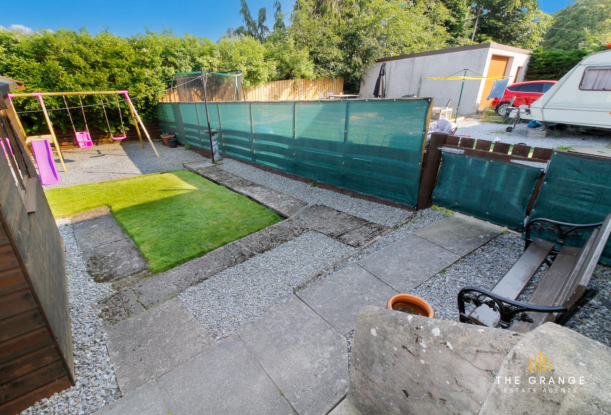 Back garden overview