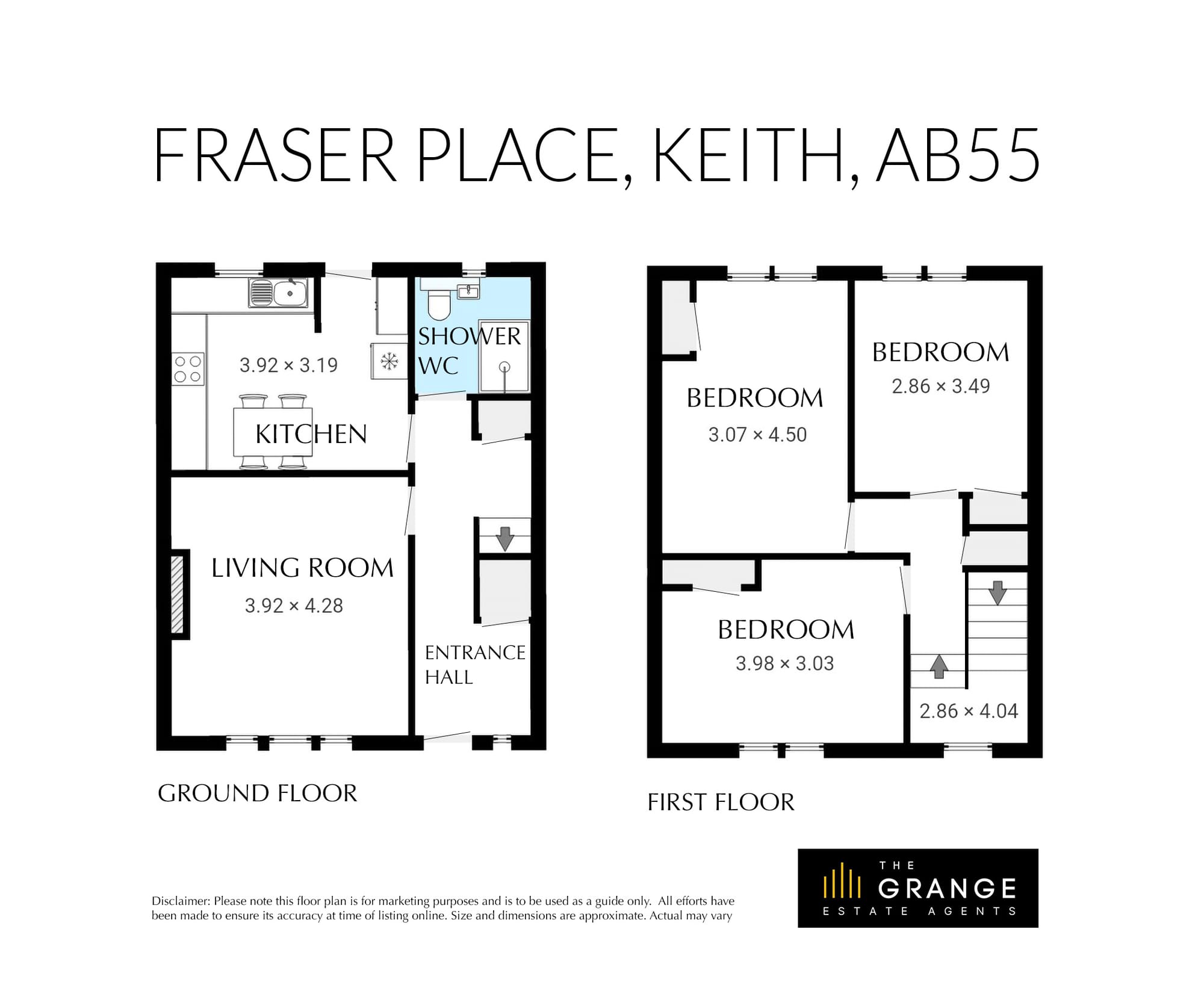 Floor plan of Fraser Place, Keith, Floor plan