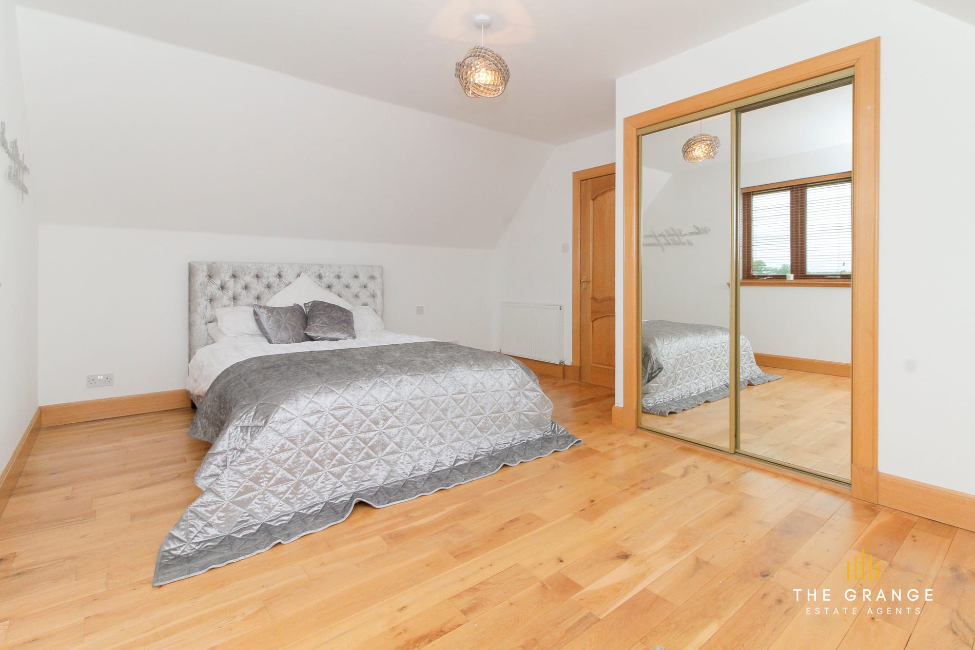 Double bedroom with fitted wardrobes
