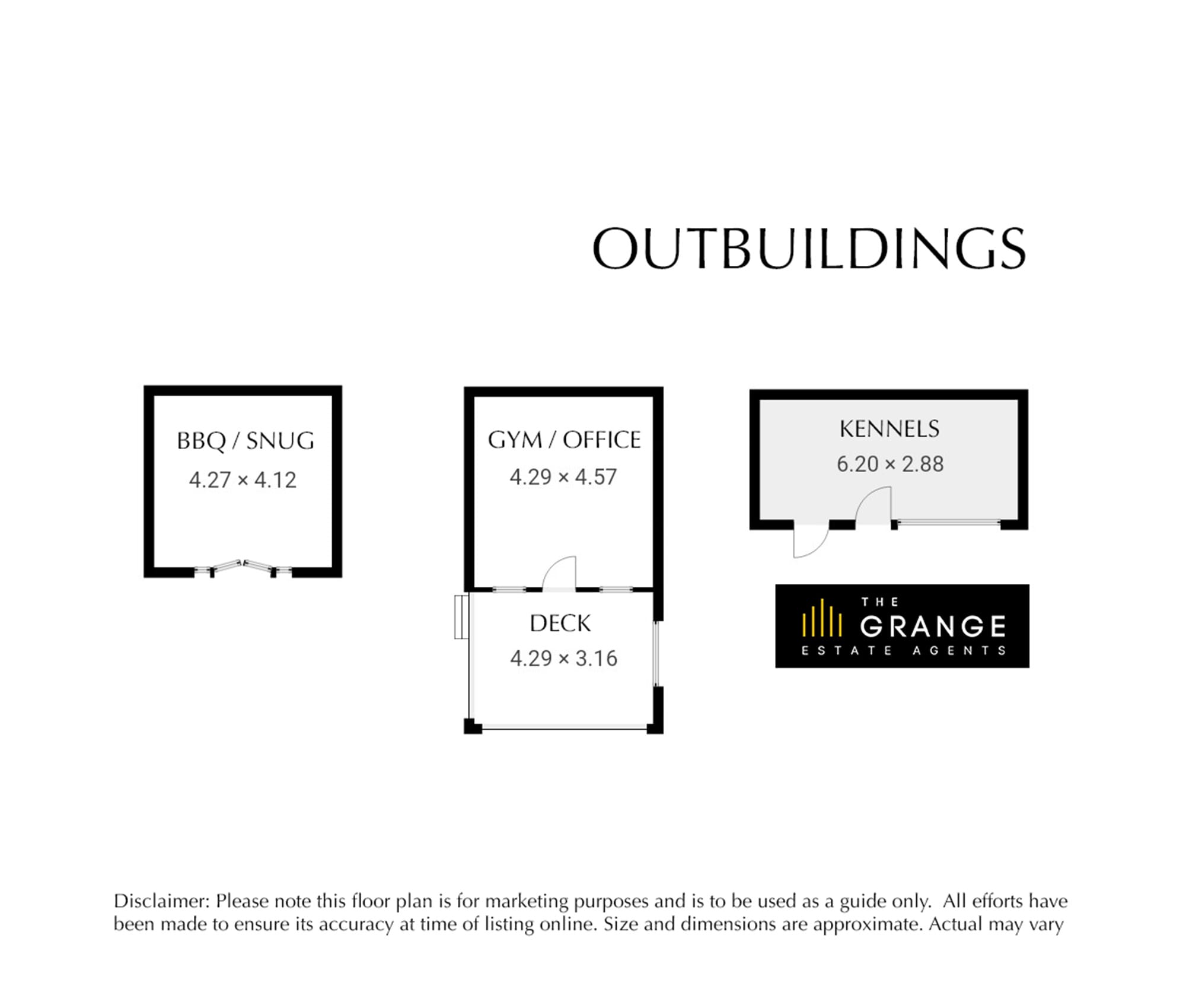 Floor plan of Glen of Newmill, Outbuildings