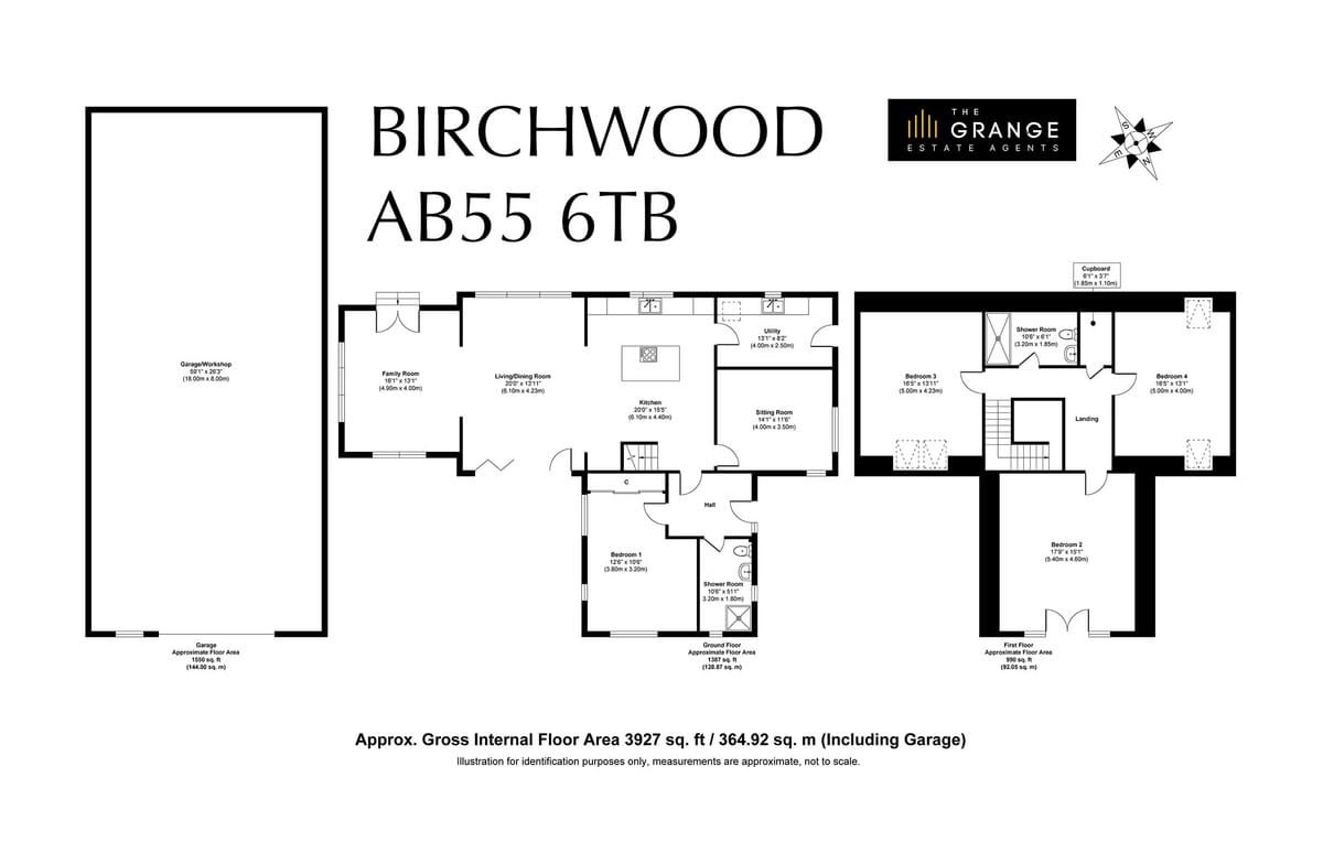 Floor plan of Birchwood, Grange, Floor plan
