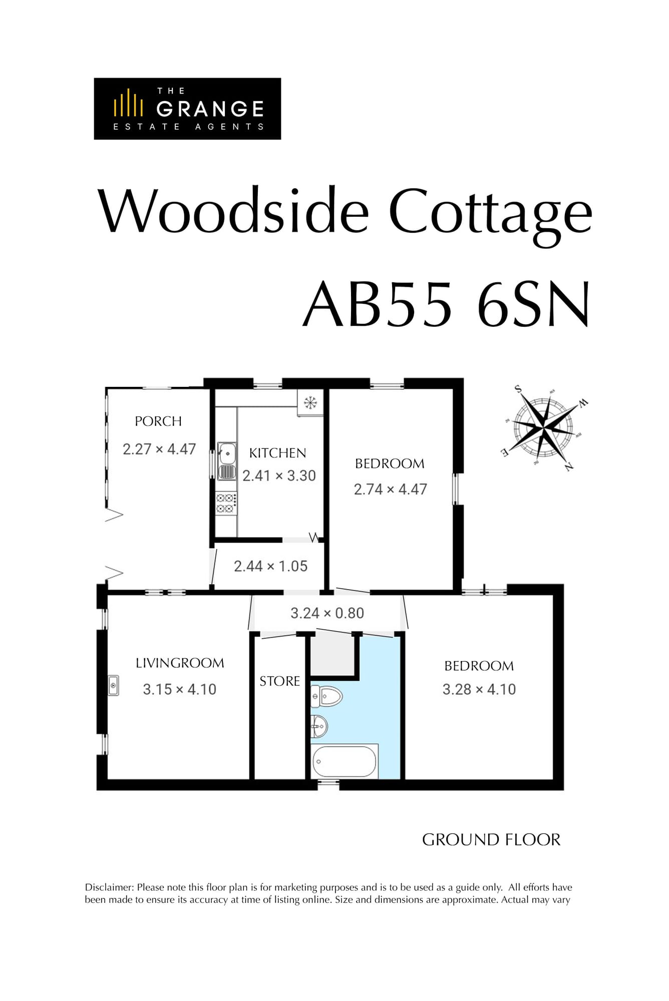 Floor plan of Grange, Floor plan