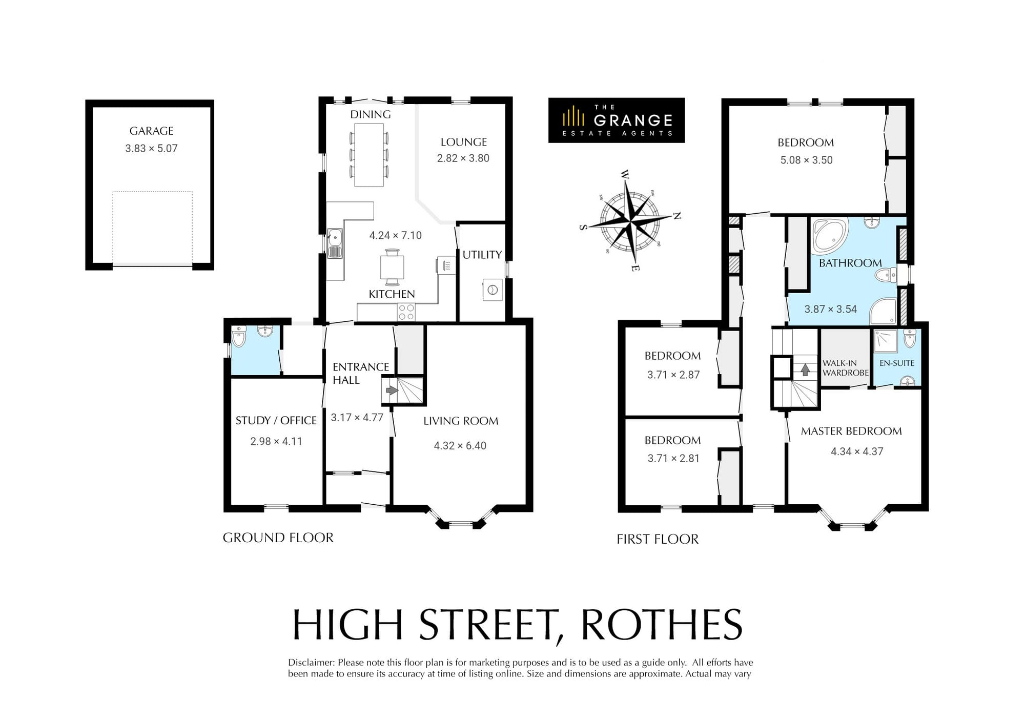 Floor plan of High Street, Rothes, Floor plan