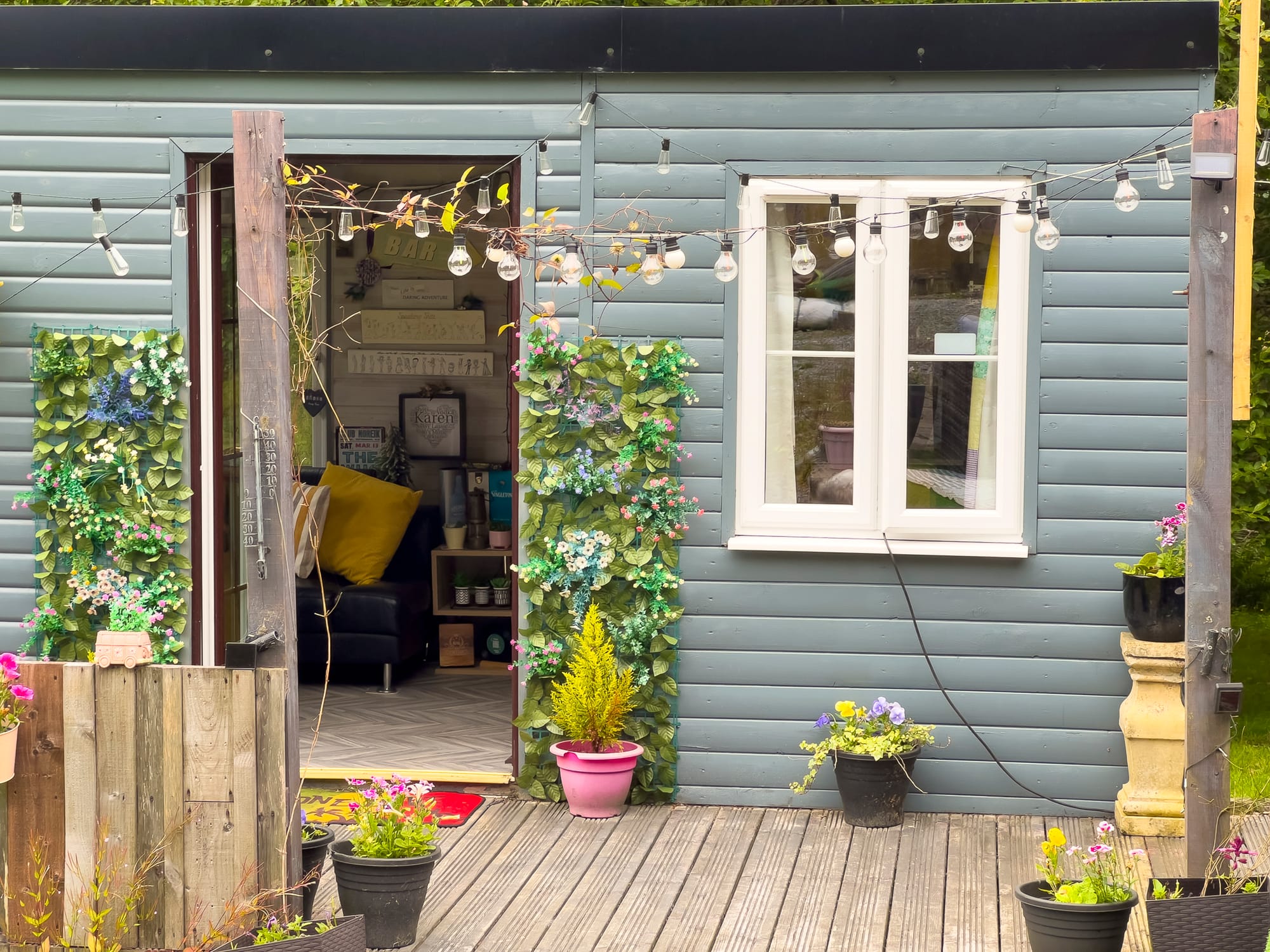 Rear garden