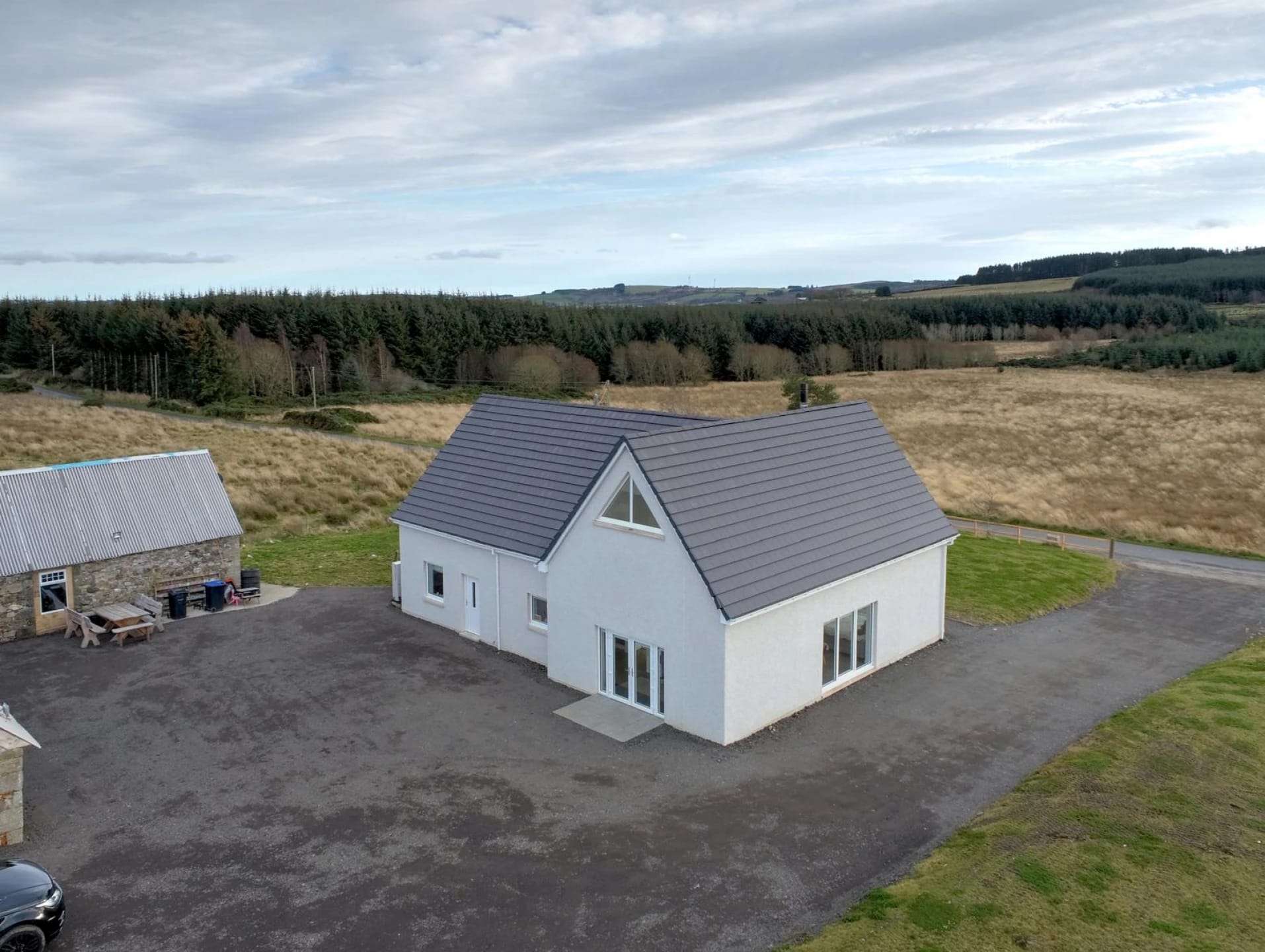 The house and countryside