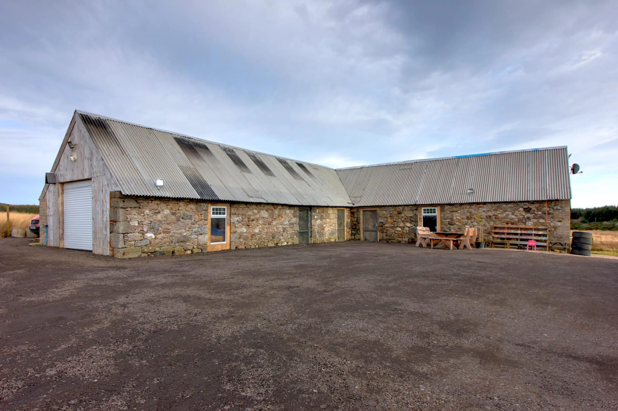 The house and steading