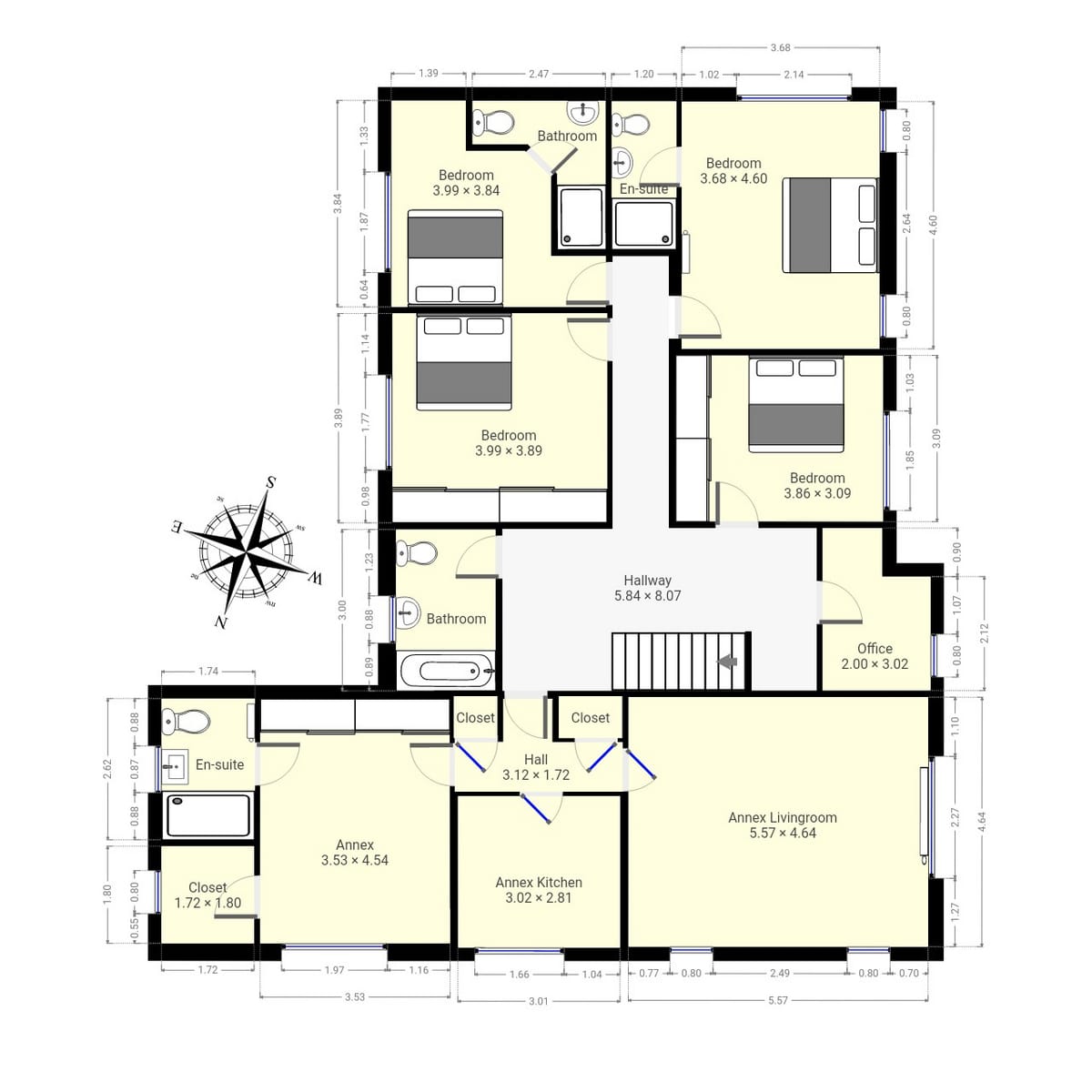 Floor plan of Mary Avenue, Floor plan