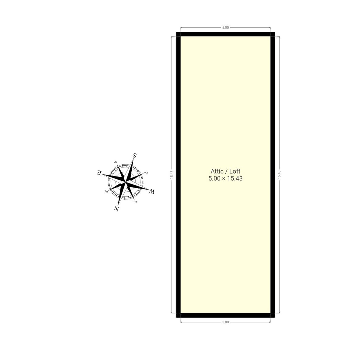 Floor plan of Mary Avenue, Floor plan