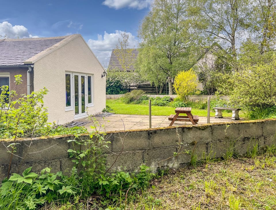 The house and garden