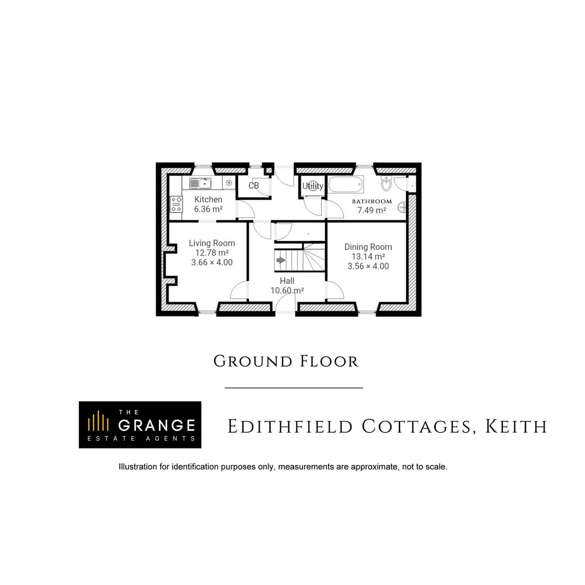 Floor plan of Newmill Road, Floor plan — ground floor