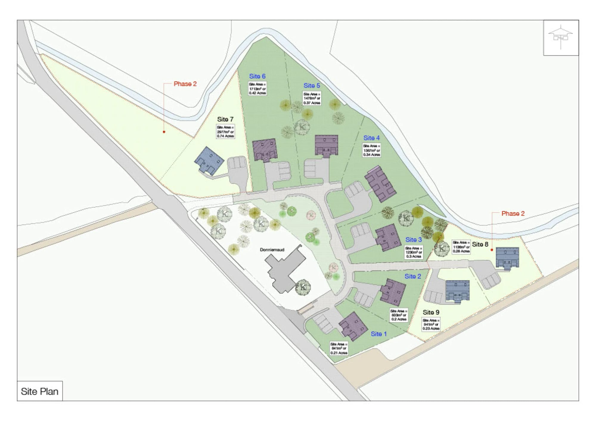 Development site plan