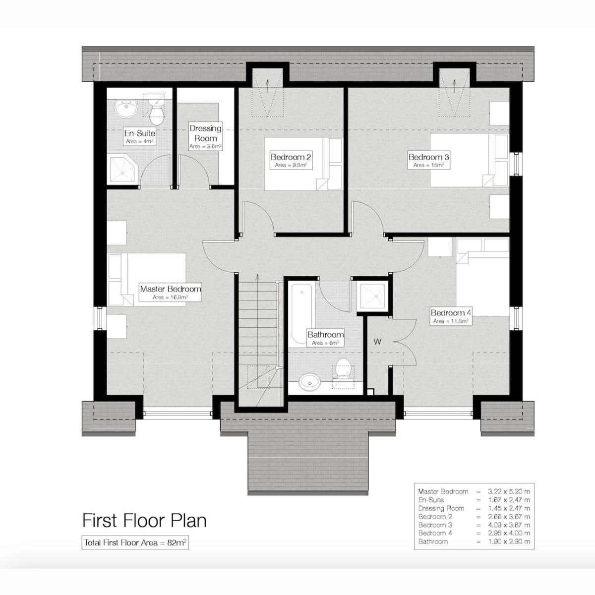 Floor plan of Old Mill of Boyne, Floor plan
