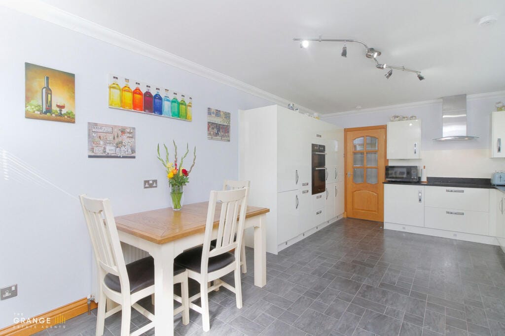 Kitchen and dining area