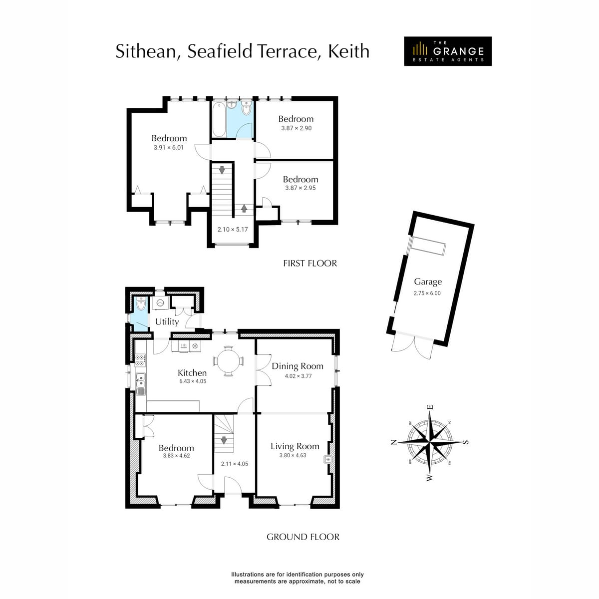 Floor plan of Sithean, Seafield Terrace, Floor plan