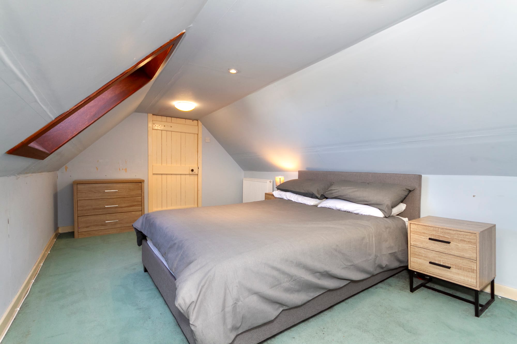 Attic bedroom, second view