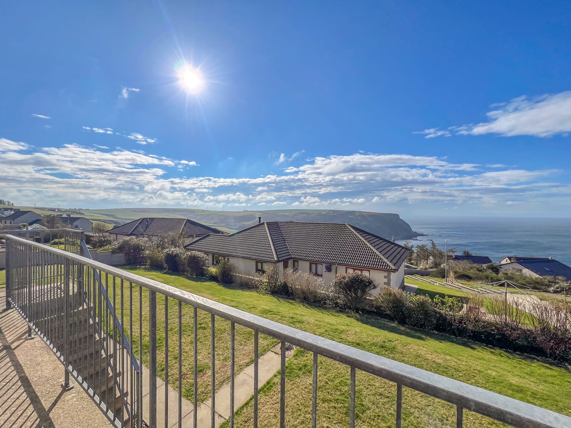 Uninterrupted views over the Moray Firth