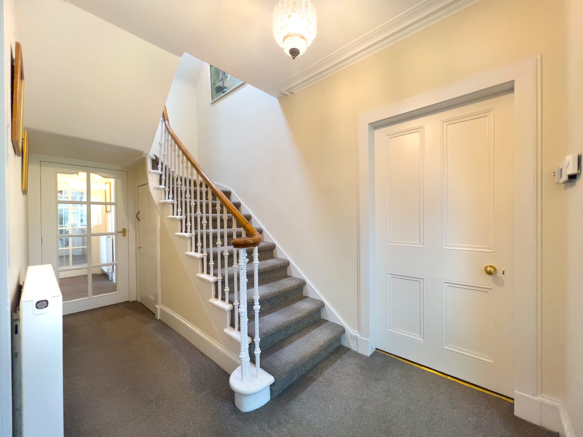 Hallway and staircase