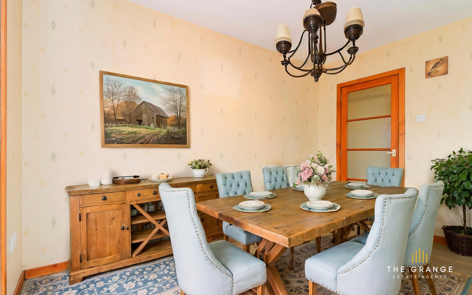 Dining room — after