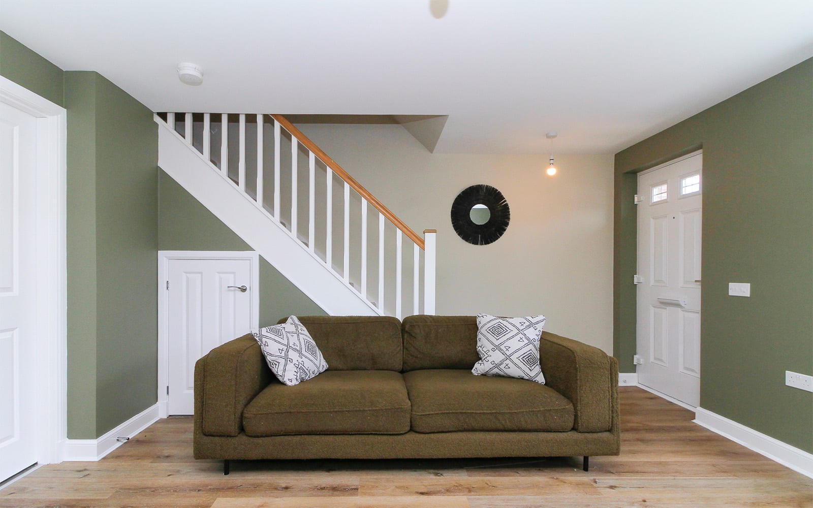 Living room — after